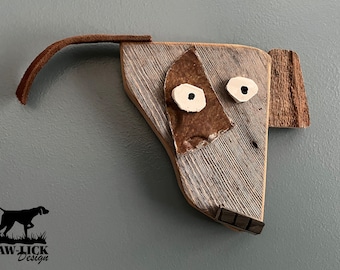 Pup Face 3 (SOLD made-to-order)