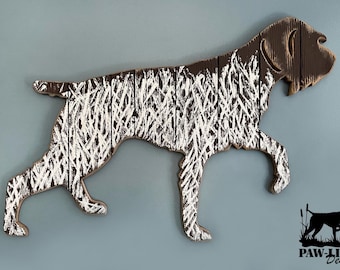 Custom Wire Haired Pointing Griffon (Custom Painted)