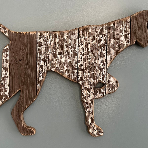 German Shorthaired Pointer - with spots  (SOLD made-to-order)