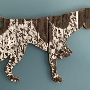German Shorthaired Pointer - with spots  (this is a CUSTOM PAINT job)