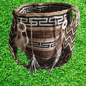 Bolsa Wayuu colombiana original, Bolsa para niñas, Bolsa grande para la playa, Ideas de regalos para niñas, Bolsa de regreso a la escuela, Bolsas universitarias para niñas, Bolsa Crossbody, Carteras