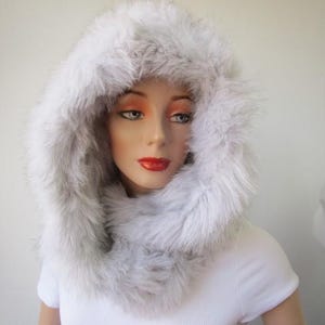 Vintage Evans genuine Norwegian Blue Fox Fur Hat & scarf set This item is unavailable - Etsy main image 2
