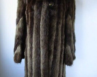 Beaver Fur Coat Value Sheared Beaver Fur Coat Vintage Top