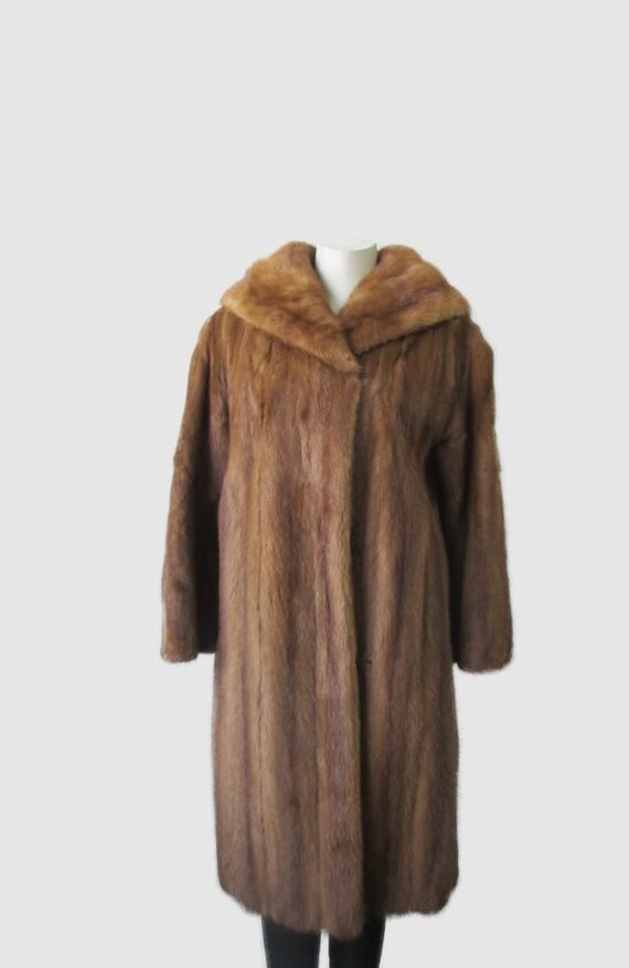 Veste En Vison - Marque Sprung Frères - Taille M, Noir - Occasion Très Bon état