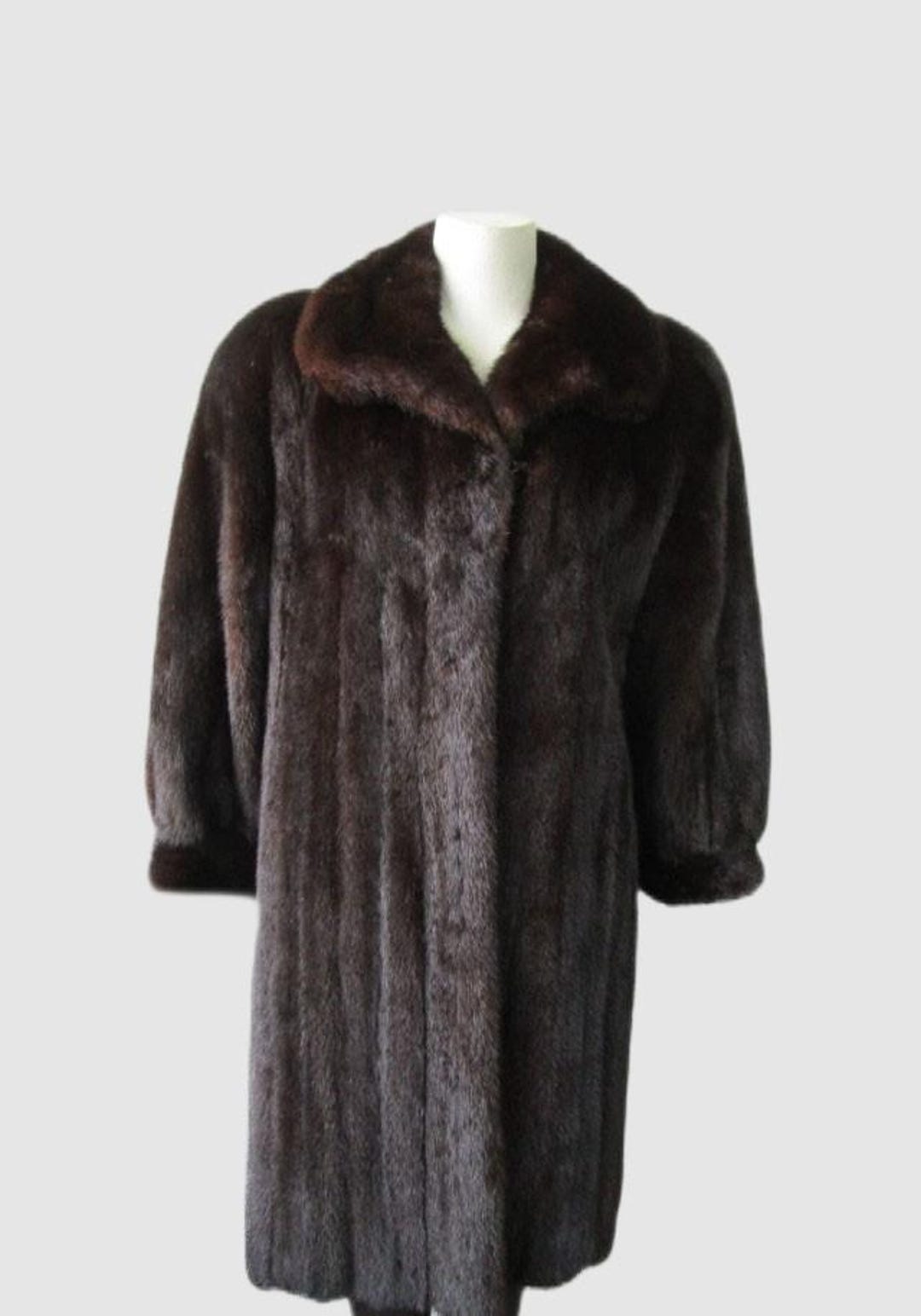 レディース サイズ 6 カナディアン ダーク ランチ ミンク ファー