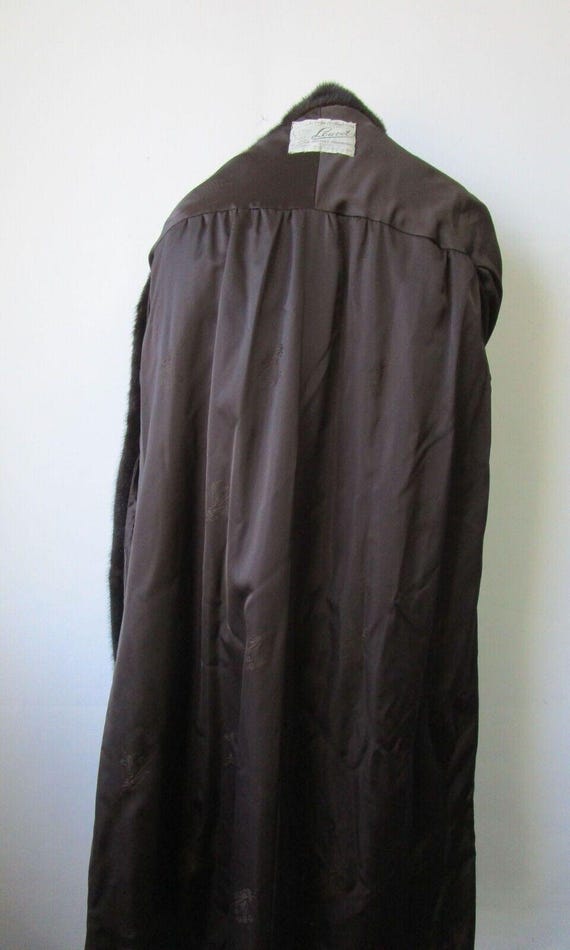 レディース サイズ 14/16 XL ダークランチ ミンクファーコート MINT+