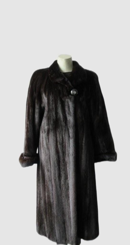 レディース サイズ8 ミンクファーコート 極上 カナダマジェスティック