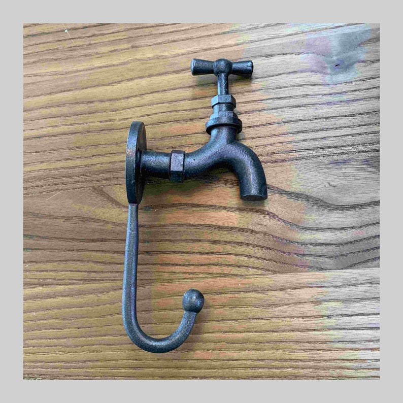 Tap Design Cast Iron Coat Hook and Coat Racks VERY QUICK Etsy UK