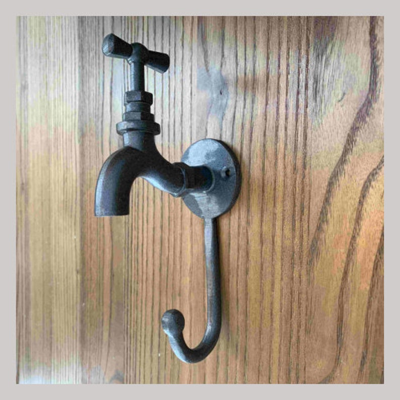 Tap Design Cast Iron Coat Hook and Coat Racks VERY QUICK Etsy UK
