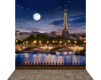 GoEoo 6x4ft Eiffel Tower Nightscape Backdrop Paris Top View Photography Background Fountain Indoor Decors Wallpaper Holiday Party Backdrop Children Kids Adults Portraits Photo Studio GoEoo 6x4ft Eiffel Tower Nightscape Backdrop Paris Top View Photography Background Fountain Indoor Decors Wallpaper Holiday Party Backdrop Children Kids Adults Portraits Photo Studio