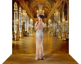 Ballet Dance Backdrop for Ballroom Swing Contest Tango Photo Booth Backdrop Party Decor Salsa Dance Competition Stage Musical