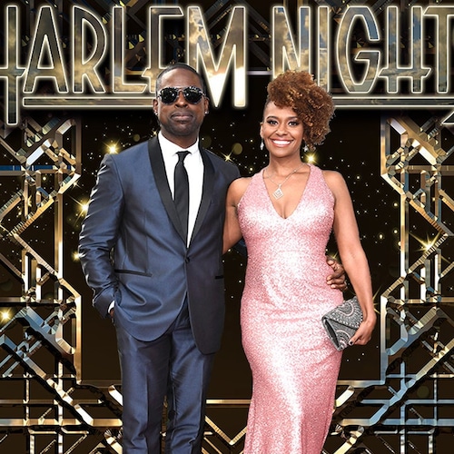 Harlem Nights Birthday Photo Backdrop 