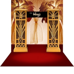 Custom Wedding Backdrop, Step and Repeat - Add Your Name, Event, Brand, Store, Occassion, or Venue to Your Photo Background