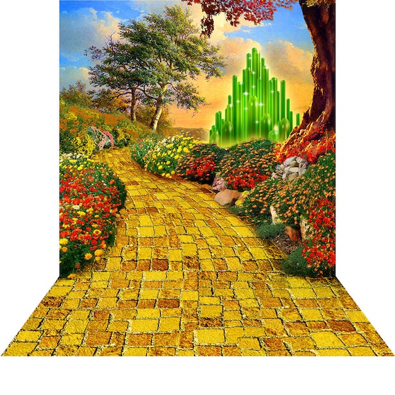 yellow brick road paper roll