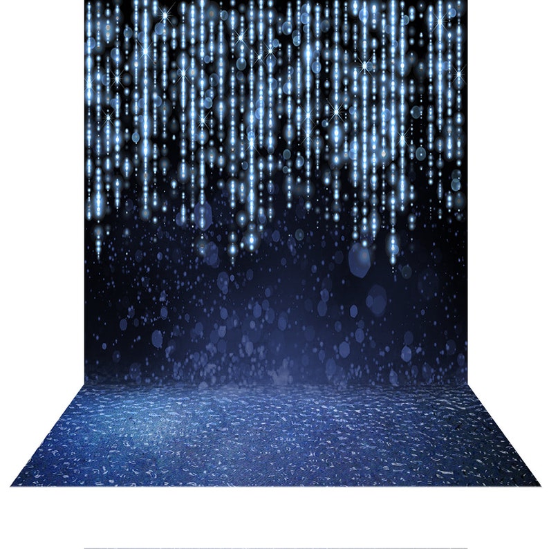 Tinsel Raindrop Photo Backdrop Birthday Party Backdrop Etsy