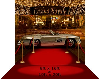 Casino Royale 007 Backdrop, James Bond Photo Backdrop, Red Carpet Casino  Night, Homecoming, Dance, Secret Agent, Spy, Party, Dance, Event - Etsy