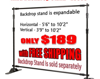 Photo Backdrop Stand, Adjustable Backdrop Support System, Trade Show, Expo Booth Stand