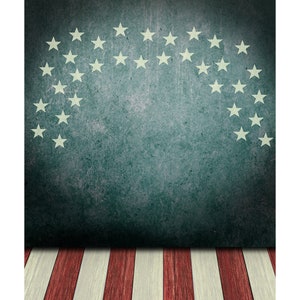 American Flag Backdrop, Old Glory, Stars and Stripes for the Fourth of July Parade and Fireworks, Party Decorations, Photo Booth, Theater image 8