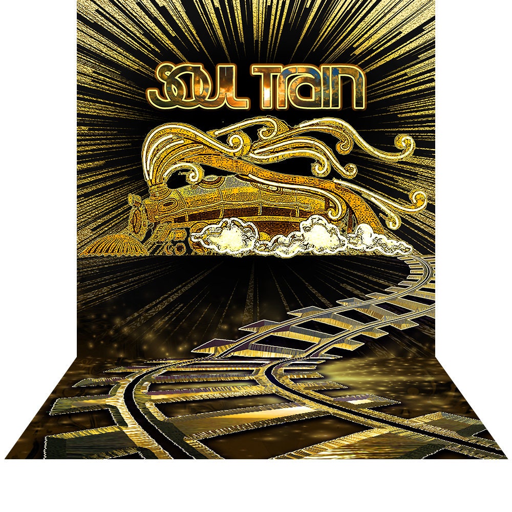 Soul Train Party Backdrop, 70s Disco Birthday Banner - Etsy