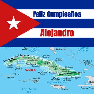 Personalized Cuban Birthday Backdrop: Havana Party Photo Booth
