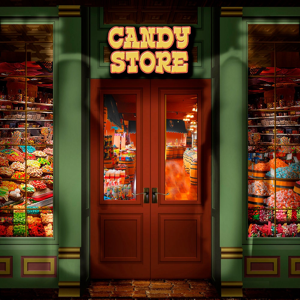 Candy Store Front Window