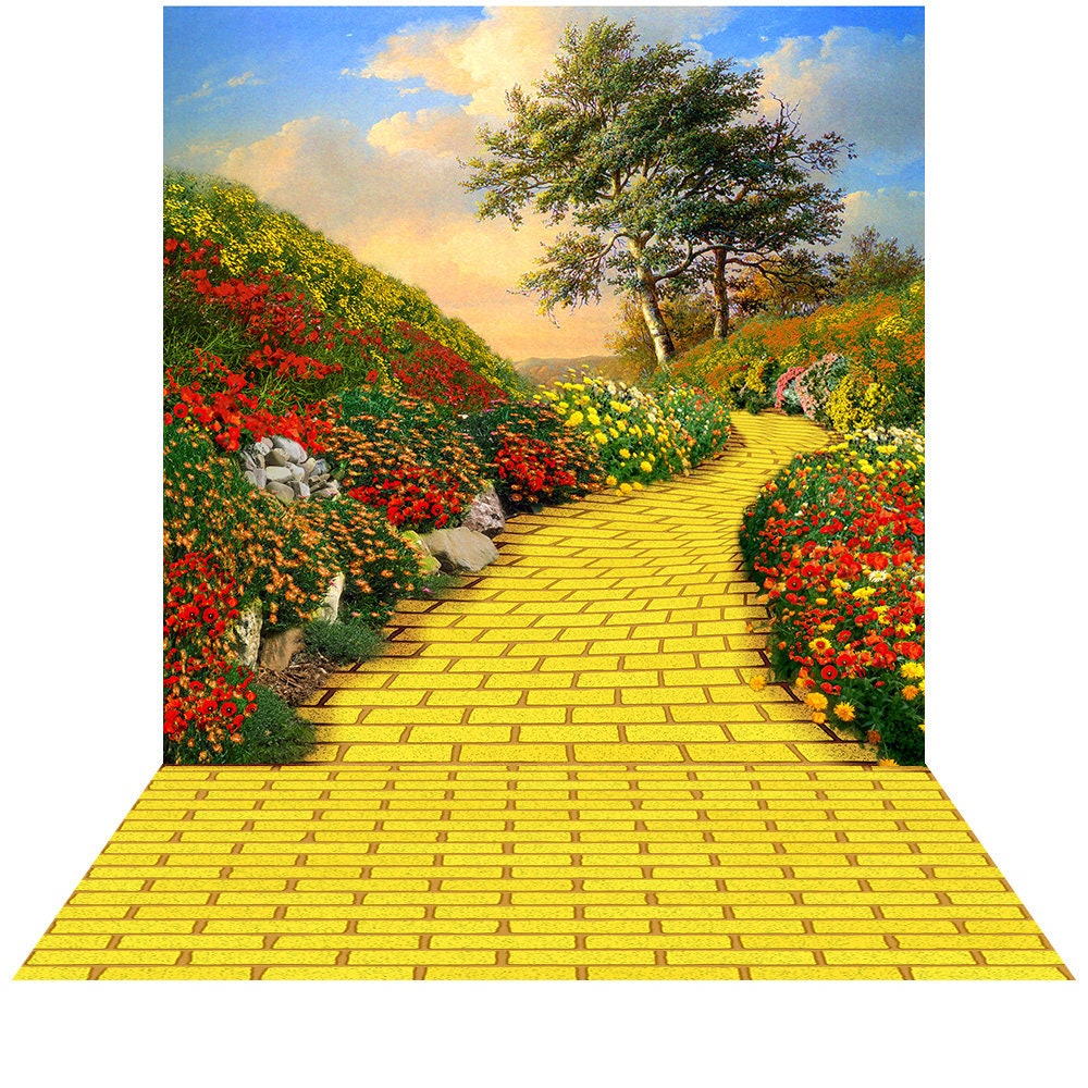 yellow brick road paper roll