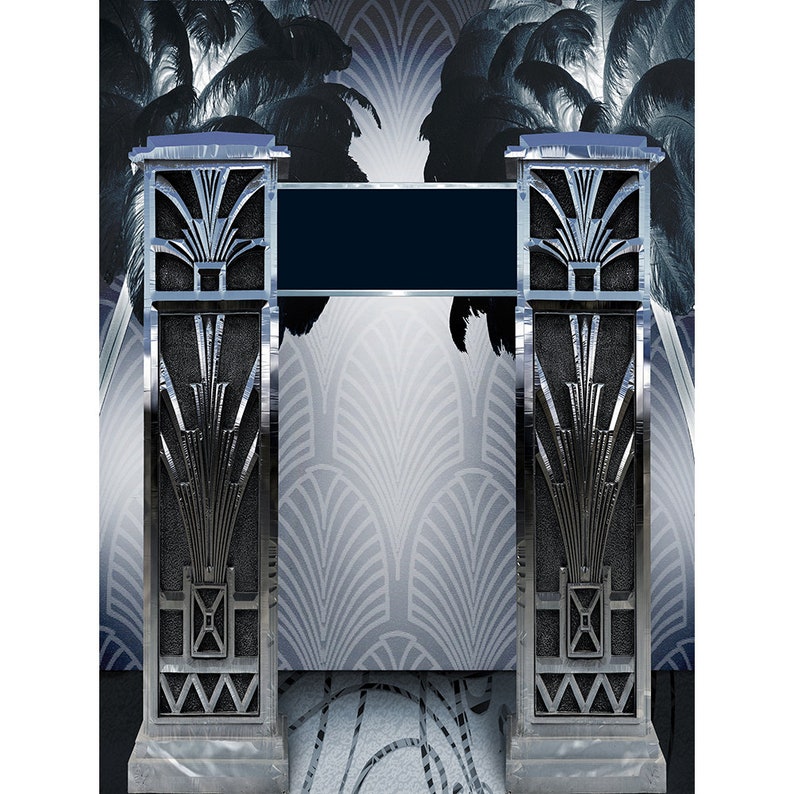 Gatsby Backdrop: Silver Screen 1920s Flapper Prom Photo Prop - Etsy