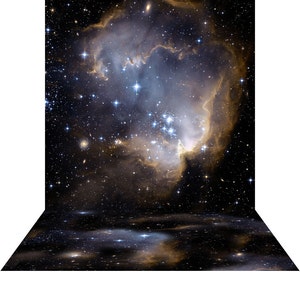 Galaxy Space Backdrop, Birthday Photo Backdrop, Outer Space, Milky Way Backdrop, Celestial Nebula,  Astronomy Party Photo Backdrop Prop