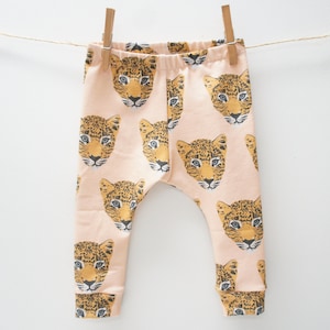 Pink Leopard Leggings - Leopard Leggings - Pink Metallic Pants - Metallic  Pink Leopard Leggings