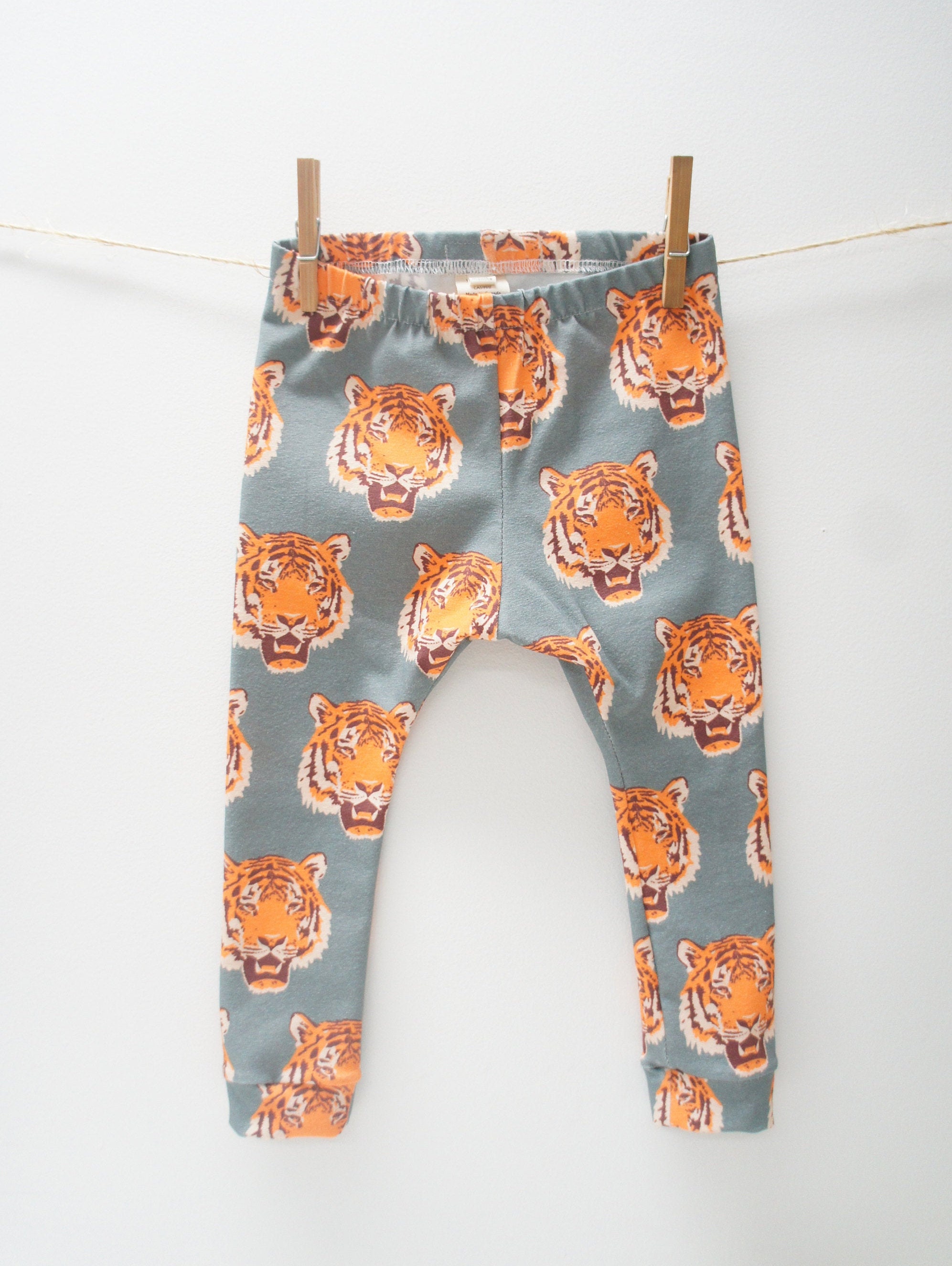 Kids tiger leggings cheap