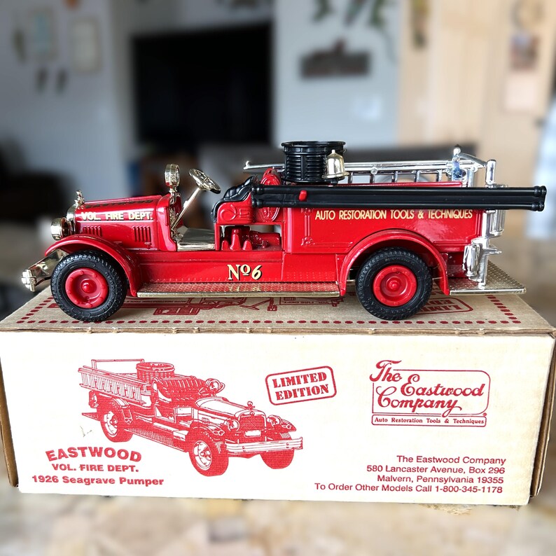 Limited Edition No. 6 Eastwood Vol. Fire Dept. 1926 Seagrave