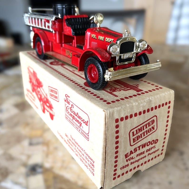 Limited Edition No. 6 Eastwood Vol. Fire Dept. 1926 Seagrave