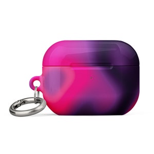 Purple Pink Abstract Aura AirPods® Case