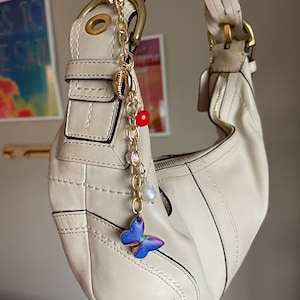 Butterfly Coquette Aesthetic Bag Charm Keychain