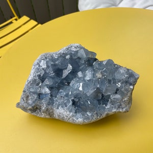 Blue Celestite Cluster