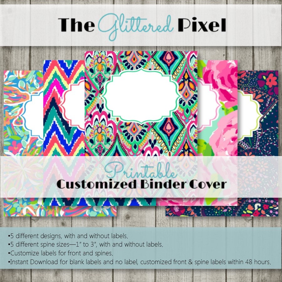 Lilly Pulitzer Binder Covers - Фото база
