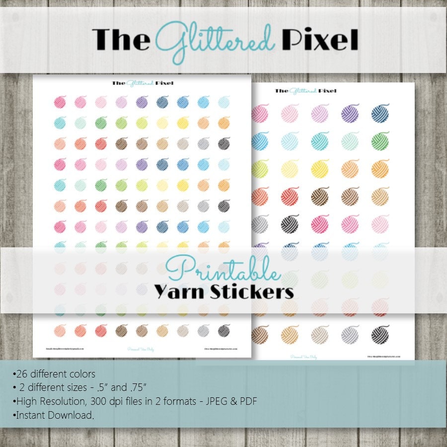 Printable Planner Stickers - Erin Condren Planner - Happy Planner ...
