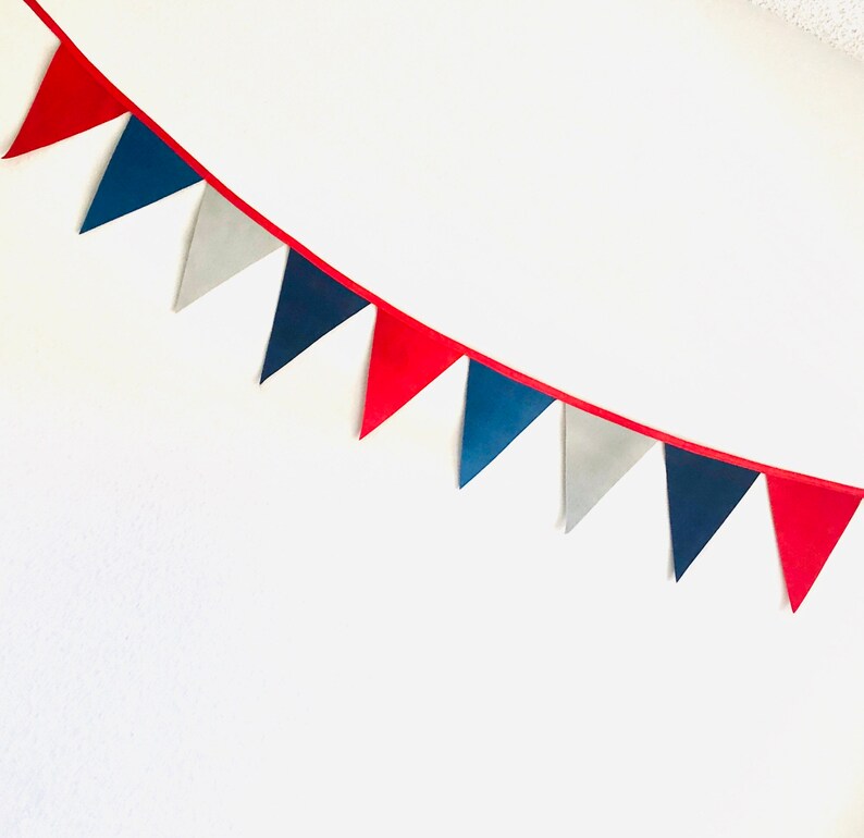 Felt Flag Banner Wall Hanging Pastel Fabric Bunting Flags Etsy