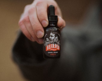 Bearded Nomad's Cinnamon and Bergamot beard and moustache oil