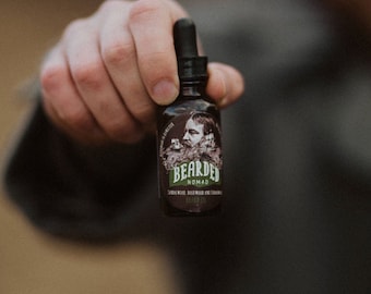 Bearded Nomad's Sandalwood, Rosewood & Cedar wood Beard Oil