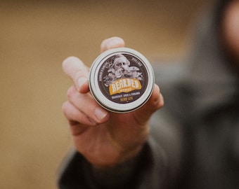 Bearded Nomad's Grapefruit, Birch and Cinnamon Beard Wax
