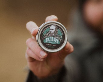 Peppermint and Vanilla Beard and Moustache Balm