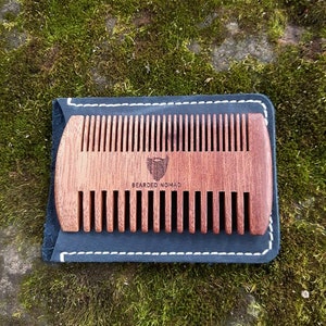 Double Sided Beard Comb w/ Sheath image 5