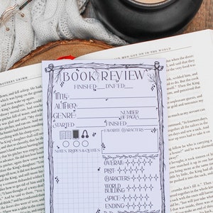 Book Review Notepad | 5