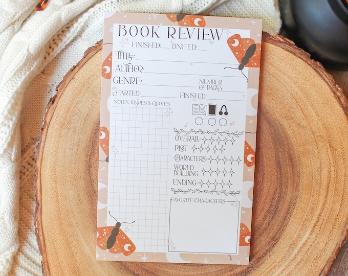 Book Review Notepad | 5