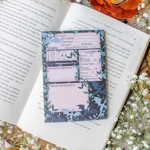 Fantasy Reader Book Review Post-it® Notepad For Romantasy Readers