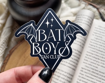 ACOTAR Bat Boys Fan Club Waterproof Kindle Sticker | A Court of Thorns and Roses Merch