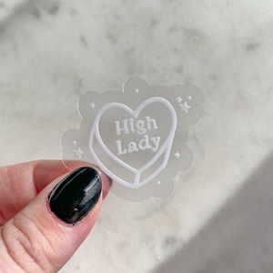 ACOTAR High Lady Heart Kindle Sticker | A Court of Thorns and Roses Bookish Merch