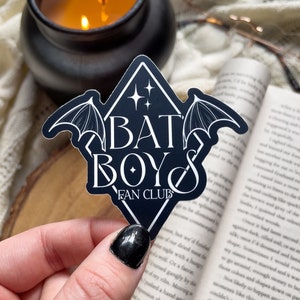 Bat Boys Fan Club ACOTAR Waterproof Sticker | Illyrian Wings | Night Court Sticker | ACOMAF Sticker | Bookish Sticker | Book Gift | 3"x2.8"