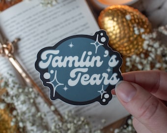 ACOTAR Tamlin's Tears Logo Waterproof Kindle Sticker | A Court of Thorns and Roses Bookish Merch
